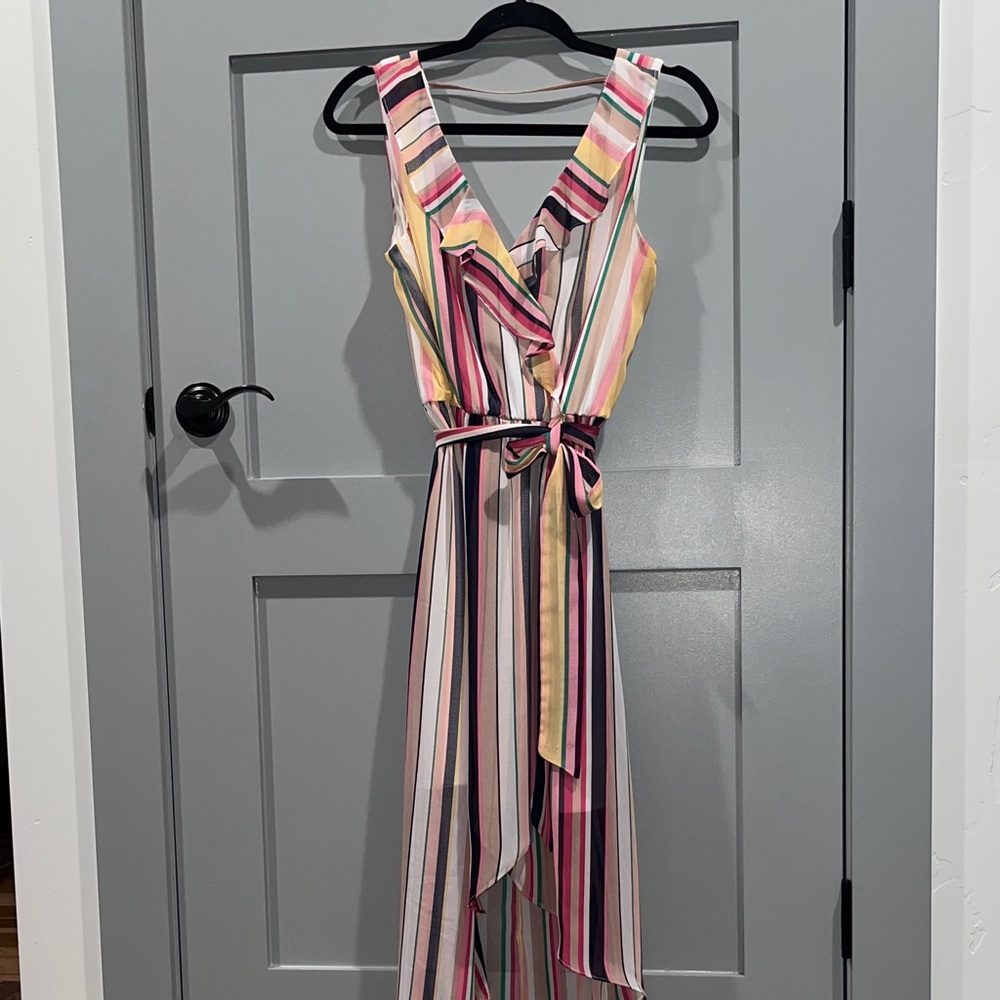 BCX Multicolor Striped Dress